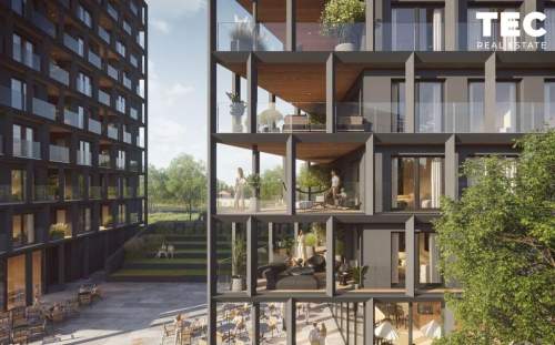 Apartament premium 25,43m2 loggia 11,70m2