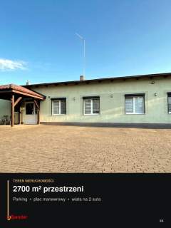 Gotowy zakład produkcyjno-usługowy 240 m