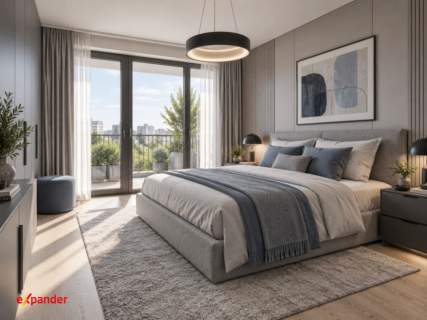 3 pokoje 62,45 m balkon Gdańsk Morena IV kwartał 2027
