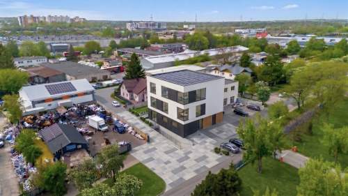 Budynek biurowo-usługowy z halą garażową - Lublin