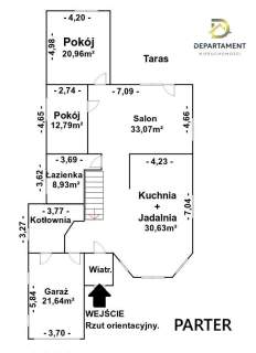 Dom na sprzedaż 282m2 działka 800m2