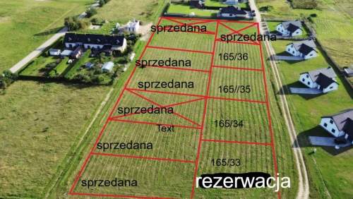 Działki z WZ w Chmieleńcu k. Bożegopola Wielkiego