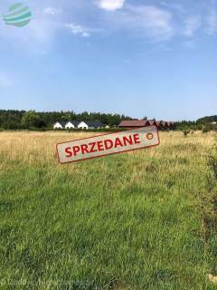 Działka budowlana 1244m Rusinowo media I kompleks