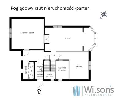 Wolnostojący przestronny dom Centrum Łomianek