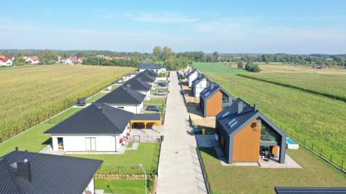 Efektowny dom w stylu nowoczesnej stodoły w Wygodzie / k. Łomży