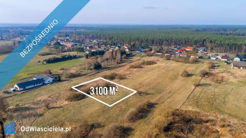 Działka w zielonej okolicy z wydanymi warunkami pod Szczecinem