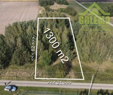 Działka / 1300m2 / Budowlano-Usługowa / Wiercica