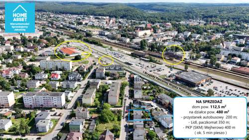 Dom wolnostojący w Wejherowie z potencjałem 112 m 