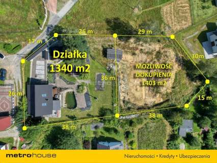 Wyjątkowy dom z bali z widokiem na góry w Mesznej