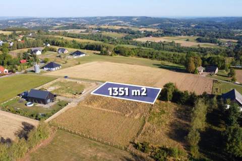 Widokowa działka BUDOWLANA 1350 m Zbydniów