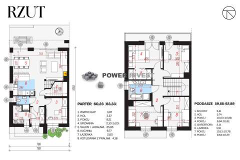 Nowoczesny Dom 115,95m 6 pokoi działka 483m2