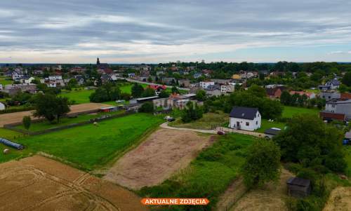 Działka budowlana w drugiej linii zabudowy
