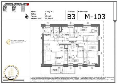 Ponikwoda 4 pokojowe mieszkanie na 2026 r.