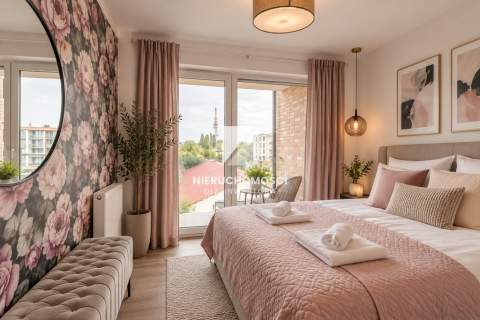 Apartament nad Bałtykiem, 48 mkw, basen, Kołobrzeg