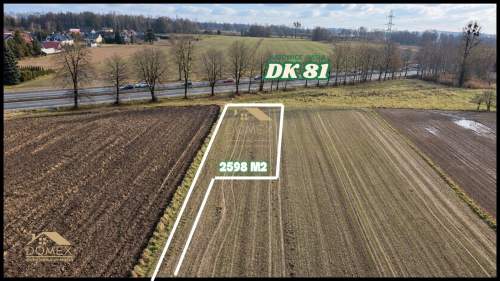 Działka inwestycyjna na sprzedaż, 2598 m2, Zbytków
