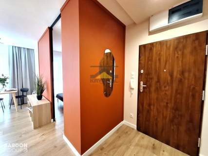 Apartament w centrum miasta z dużym tarasem 