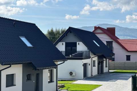 Nowy dom 132 m widok na Skrzyczne garaż