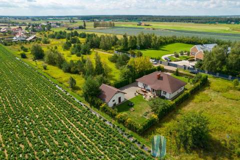 Wygodny dom z ogrodem przy lesie blisko S7