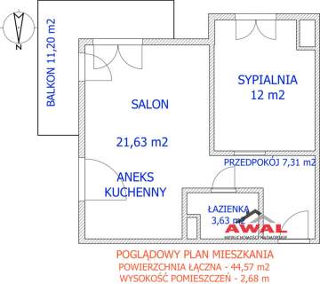 Apartament w Jastrzębiej Górze 300 m od plaży