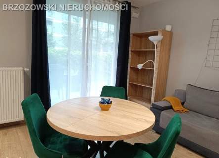 Wola, 44,50 m2, 2 pokoje, taras 33 m2, 2016 r.