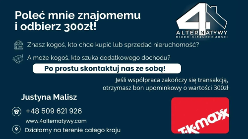 Nowoczesne 2-pokoje na parterze