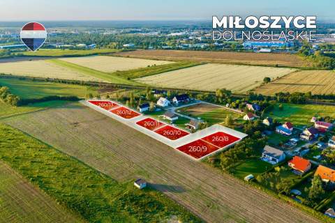 Na sprzedaż działki budowlane z MPZP, 13 km od Wrocławia