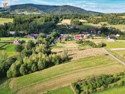 Działka z częścią budowlaną Tenczyn 3503 m2 gm. Lubień