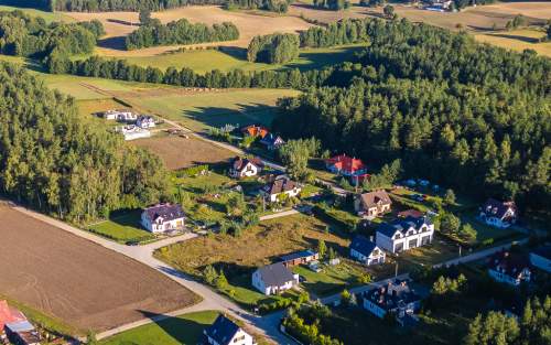 Działka budowlana w otoczeniu lasów na Kaszubach