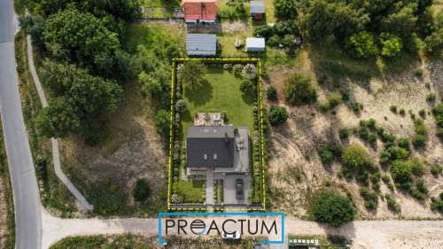 Działka 1002m2, pozwolenie na budowę, Czarne Błoto