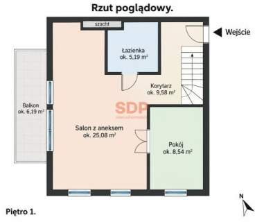 4 pokoje dwupoziomowe 2x klimatyzacja 2 miejsca w garażu