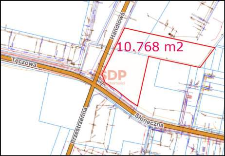 Bielany Wrocławskie - działka usługowa, 10.768 m2, mpzp