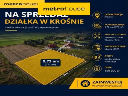Działka budowlana w Krośnie