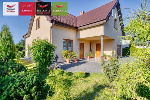 Dom wolnostojący 145 m z garażem Rożno-Parcele