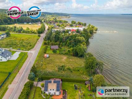 Działka z własną linią brzegową Żarnowiec