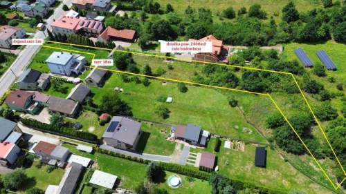 Działka budowlana na sprzedaż, 2400 m2, Psary