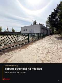 Funkcjonalny budynek usługowo-produkcyjny 104 m .