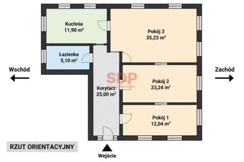 Mieszkanie 109,5 w centrum Żmigrodu Ogród 3 242 zł/m2