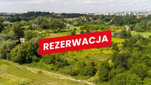 Działka budowlana 14 arów z bezterminową WZ