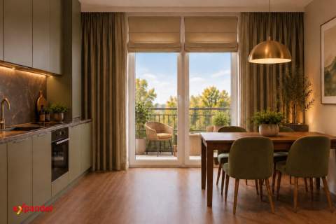 3 pokoje GOTOWE do odbioru Dla Rodziny Spokojna Okolica Balkon