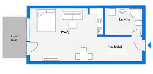 Apartament Grzybowo osidle Bałtyk