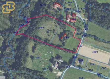 Działka 1,78 ha własna przestrzeń blisko natury