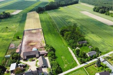 Teren inwestycyjny 9538 m2 z WZ - Borki Jędrzejów