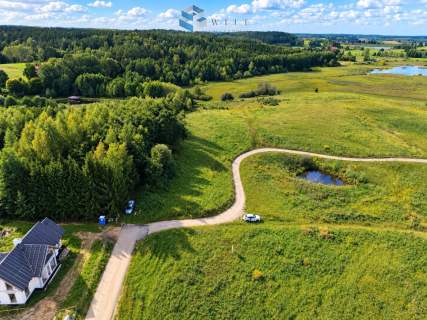 Panoramiczny widok na rozlewisko