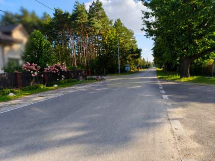 Działka budowlana 900 m , asfalt, Mariew