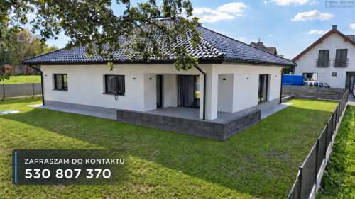 NOWY, ENERGOOSZCZĘDNY DOM PARTEROWY SROCZA GÓRA / PYSKOWICE