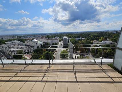 Apartament z tarasem Wiejska 9