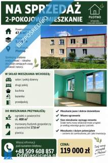 Mieszkanie na sprzedaż 2 pokoje, jasne wnętrza, spokojna oko