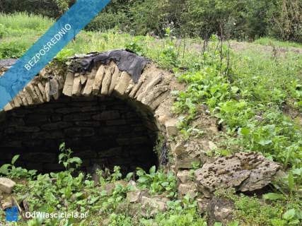 Działka BUDOWLANA i dom, 31 ary Bieszczady, Bóbrka, k. SOLINA