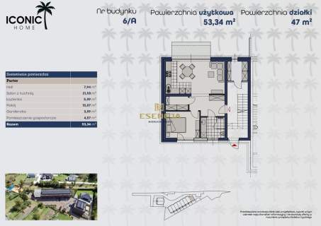 Nowy apartament z ogrodem palmowym i basenem