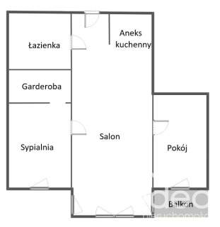 3 pokoje, Skarbimierzyce, duży balkon